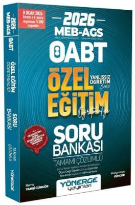 2026 ÖABT MEB-AGS Özel Eğitim Öğretmenliği Soru Bankası - 1
