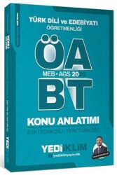 2026 ÖABT MEB-AGS Türk Dili ve Edebiyatı Eski Türk Dili, Yeni Türk Dili Konu Anlatımı - Yediiklim Yayınları