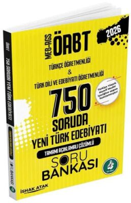 2026 ÖABT MEB-AGS Türkçe-Türk Dili Edebiyatı Yeni Türk Edebiyatı 750 Soruda Soru Bankası - 1