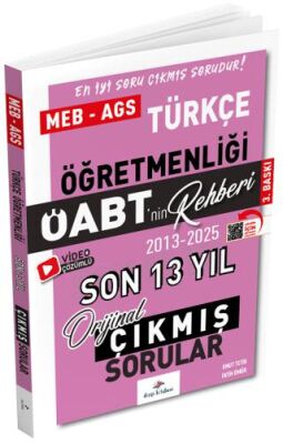 2026 ÖABT nin Rehberi Türkçe Öğretmenliği Çıkmış Sorular Son 13 Yıl Çözümlü - 1