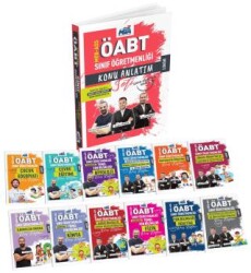 2026 ÖABT Sınıf Öğretmenliği Konu Anlatımlı 12 Fasikül Set - Dizgi Kitap