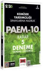 2026 PAEM Komiser Yardımcılığı Sınavlarına Hazırlık Radar 5 Deneme - Yargı Yayınevi