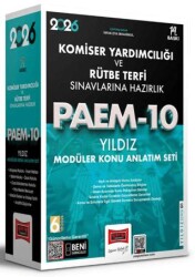 2026 PAEM Komiser Yardımcılığı ve Rütbe Terfi Sınavlarına Hazırlık Yıldız Modüler Konu Anlatım Seti - Yargı Yayınevi