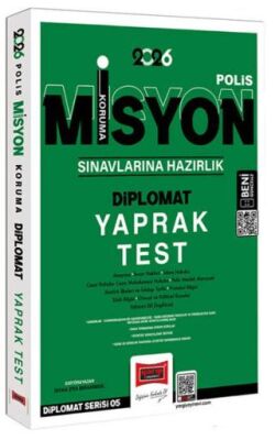 2026 Polis Misyon Koruma Sınavlarına Hazırlık Diplomat Yaprak Test - 1