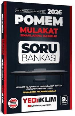 2026 POMEM Mülakat Sınavlarına Hazırlık Tamamı Özet Anlatımlı Soru Bankası - 1