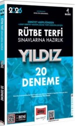 2026 Rütbe Terfi Sınavlarına Hazırlık Yıldız 20 Deneme - Yargı Yayınevi