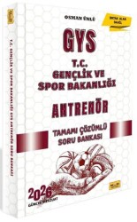 2026 T.C. Gençlik ve Spor Bakanlığı GYS Antrenör Tamamı Çözümlü Soru Bankası - Makro Kitabevi