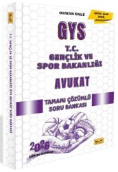 2026 T.C. Gençlik ve Spor Bakanlığı GYS Avukat Tamamı Çözümlü Soru Bankası - Makro Kitabevi