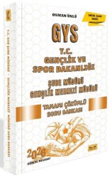 2026 T.C. Gençlik ve Spor Bakanlığı GYS Şube Müdürü - Gençlik Merkezi Müdürü Tamamı Çözümlü Soru Ban - Makro Kitabevi