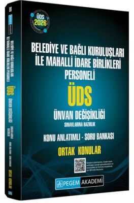 2026 ÜDS Belediye ve Bağlı Kuruluşları İle Mahalli İdare Birlikleri Personeli ÜDS Sınavlarına Hazırl - 1
