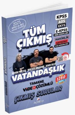 2026 Vatandaşlık Tüm Sınavlar Tamamı Video Çözümlü Çıkmış Sorular - 1