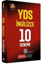 2026 YDS İngilizce 10 Deneme - Pegem Akademi Yayıncılık