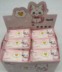 24 Lü Kutu Islak Mendil Pembe - BKM Kitap