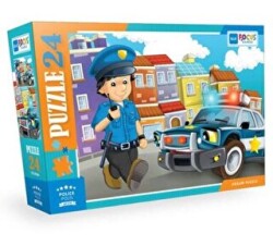 24 Parça Police Polis Blue Focus Yayınları - Blue Focus Yayınları