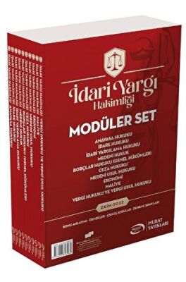 2412 - İdari Yargı Hakimliği Modüler Set - 1