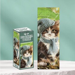 250 Parça Puzzle-Cool Cat - BKM Kitap