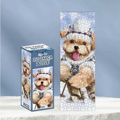 250 Parça Puzzle-Happy Dog - 1