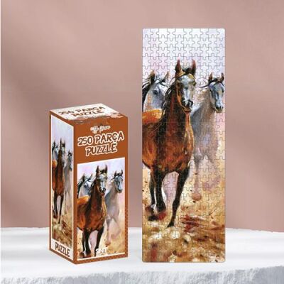 250 Parça Puzzle-The Horses - 1