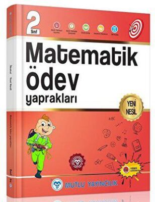 Mutlu Yayıncılık 2. Sınıf Matematik Ödev Yaprakları - 1