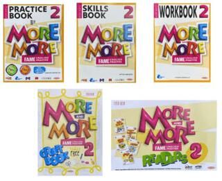 More and More English 2 Practice Book - Workbook + 5 Hikaye Kitabı + Craft Book + Skills book - 2