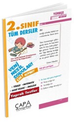 2. Sınıf Tüm Dersler Yaprak Test - Çapa Yayınları