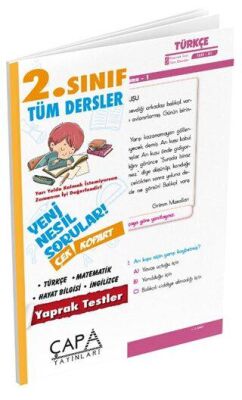 2. Sınıf Tüm Dersler Yaprak Test - 1