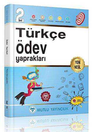 Mutlu Yayıncılık 2. Sınıf Türkçe Ödev Yaprakları - 1