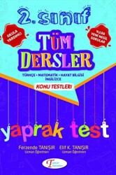 2. Sınıf Tüm Dersler Konu Testleri Test - Tanışır Yayınları