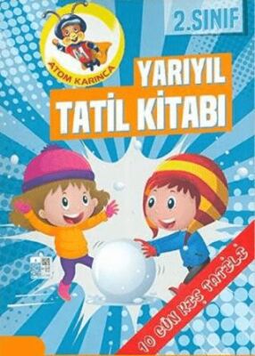 Atom Karınca Yayınları 2. Sınıf Yarıyıl Tatil Kitabı - 1