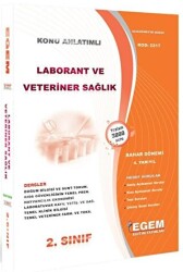 2. Sınıf 4. Yarıyıl Konu Anlatımlı Laborant ve Veteriner Sağlık - Kod 2217 - Egem Eğitim Yayınları