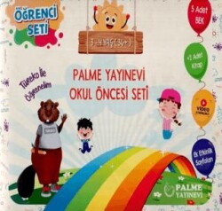 3 - 4 Yaş İçin Okul Öncesi Seti - Palme Yayınları