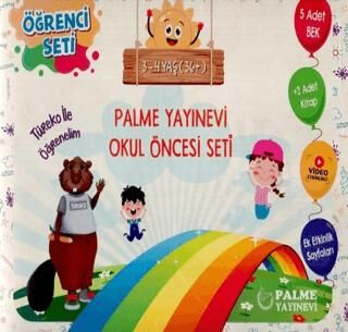 3 - 4 Yaş İçin Okul Öncesi Seti - 1