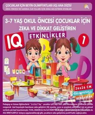 3-7 Yaş Okul Öncesi Çocuklar İçin Zeka ve Dikkat Geliştiren Etkinlikler 1 - Ekinoks Yayın Grubu
