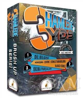 Pelikan Tıp Teknik Yayıncılık 3 Hamlede YDS Brush Up Serisi - 1