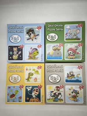 3 İn 1 Puzzle - 1