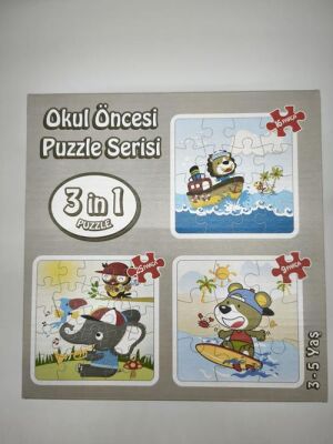 3 İn 1 Puzzle - 2