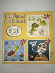 3 İn 1 Puzzle - 3