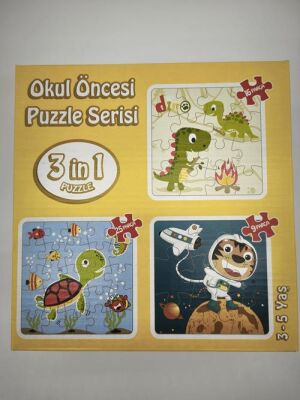 3 İn 1 Puzzle - 3