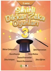 3. Seviye Sihirli Dikkat Zekâ Oyunları 3İlkokul - Fark Yayınları