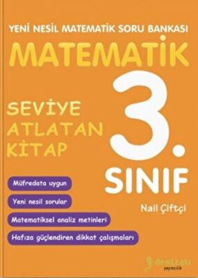 Denizatı Yayıncılık 3. Sınıf Yeni Nesil Matematik Soru Bankası - 1