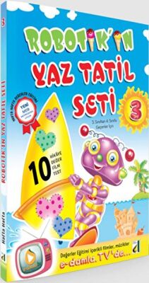 Damla Yayınevi 3. Sınıf Robotik`in Yaz Tatil Seti kapağı