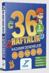 3. Sınıf 36 Haftalık Süreç Değerlendirme Denemeleri - Pruva Akademi