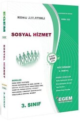 3. Sınıf 5. Yarıyıl Sosyal Hizmet Konu Anlatımlı Soru Bankası Kod 323 - Egem Eğitim Yayınları