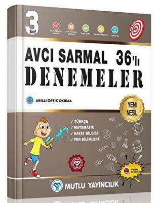Mutlu Yayıncılık 3. Sınıf Avcı Çarşaf Çarşaf 36 Deneme - 1