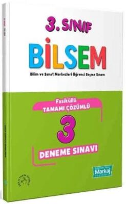 3. Sınıf Bilsem Çözümlü 3 Fasikül Deneme Sınavı - 1