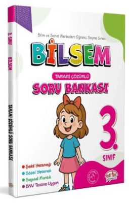 3. Sınıf Bilsem Çözümlü Soru Bankası - 1