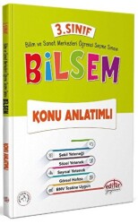 Editör Yayınevi 3. Sınıf Bilsem Konu Anlatım Kitabı - Editör Yayınevi