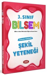 Data Yayınları 3. Sınıf Bilsem Tamamı Çözümlü Şekil Yeteneği - Data Yayınları