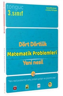 Tonguç Akademi 3. Sınıf Dört Dörtlük Matematik Problemleri Yeni Nesil - 1