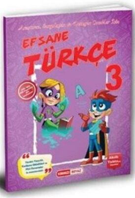 Kırmızı Beyaz Yayınları 3. Sınıf Efsane Türkçe 2019 - 1